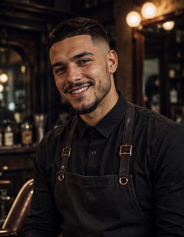 Deshawn Carter, barber and beard sculpting specialist